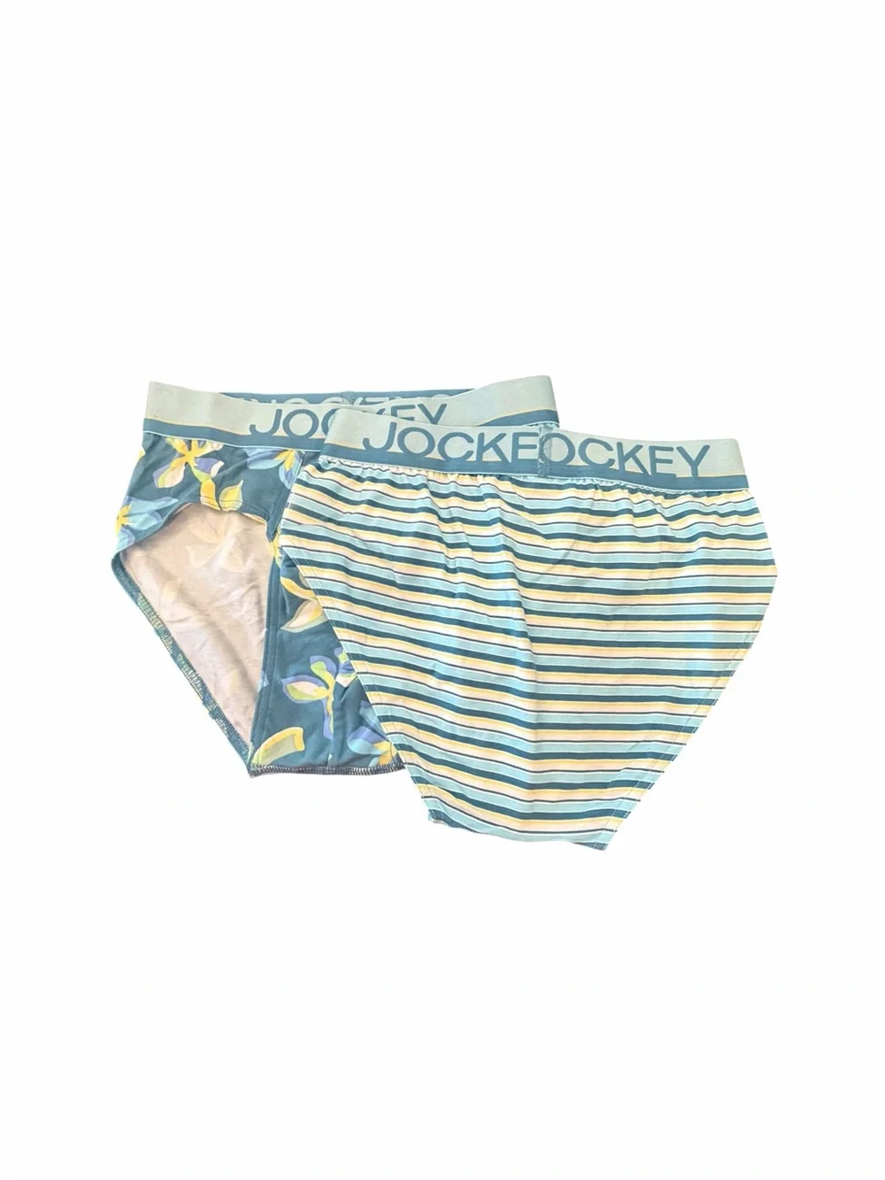 Jockey 2 Pack Men's True Style Brief Low Rise StayCool Cotton Small Tropical New